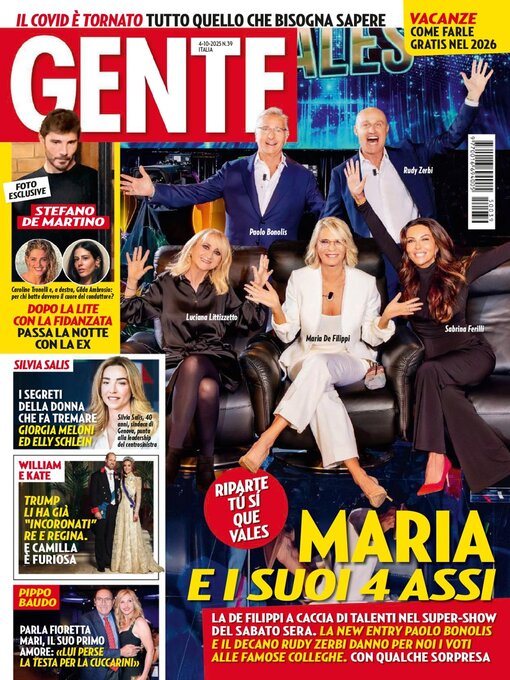 Title details for Gente by Hearst Magazines Italia spa - Available